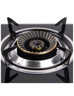 COCINA GAS INOX 2 FUEGOS CRISTAL TEMPLADO MUVIP 2