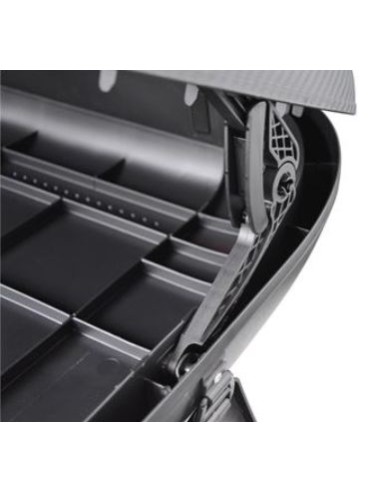 BAUL DE TECHO PARA VEHICULOS 1330X778X345MM EFECTO FIBRA CARBONO ARTPLAST