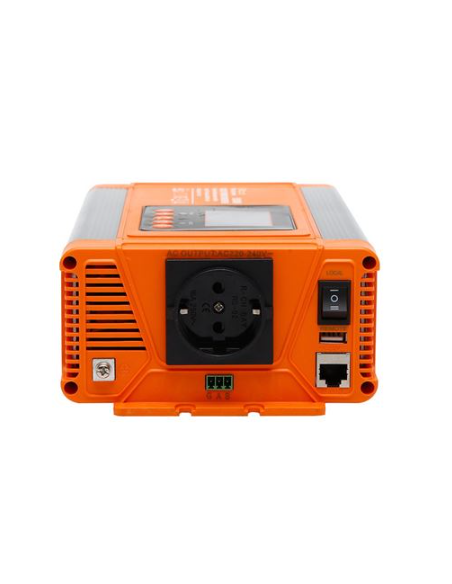 CONVERTIDOR DE CORRIENTE 500W ONDA PURA CON PANTALLA LCD ELBAT