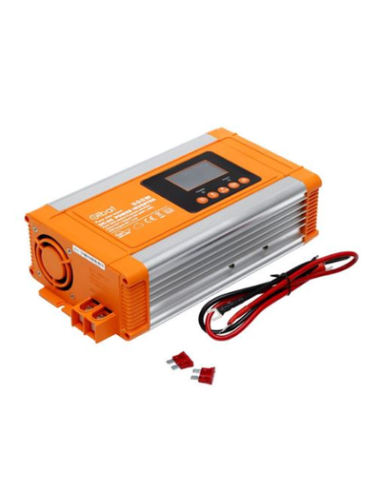CONVERTIDOR DE CORRIENTE 3000W ONDA PURA CON PANTALLA LCD ELBAT