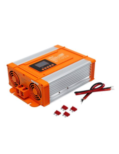 CONVERTIDOR DE CORRIENTE ONDA PURA CON PANTALLA LCD 1200W ELBAT