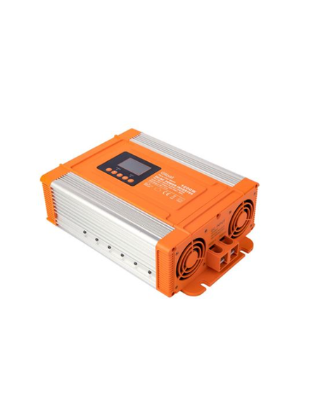 CONVERTIDOR DE CORRIENTE ONDA PURA CON PANTALLA LCD 1200W ELBAT