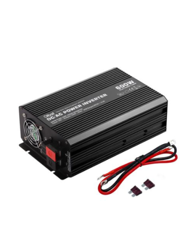 CONVERTIDOR DE CORRIENTE ONDA PURA 600W ELBAT