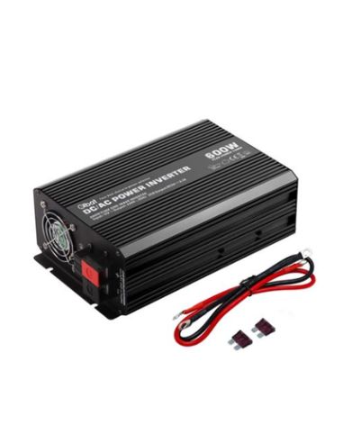 CONVERTIDOR DE CORRIENTE ONDA PURA 600W ELBAT