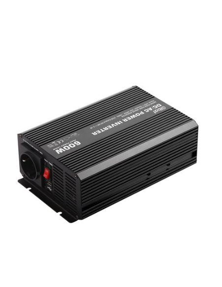 CONVERTIDOR DE CORRIENTE ONDA PURA 600W ELBAT