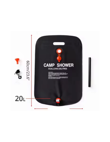 BOLSA DE AGUA PARA DUCHA 20L