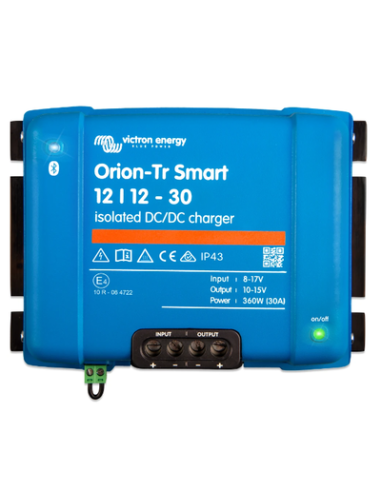 CONVERTIDOR/ BOOSTER VICTRON 12/12 30AH ORION TRSMART DC-DC AISLADO