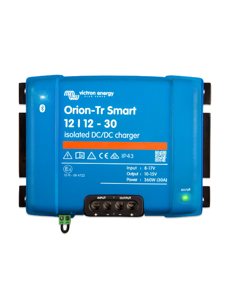 CONVERTIDOR/ BOOSTER VICTRON 12/12 30AH ORION TRSMART DC-DC AISLADO