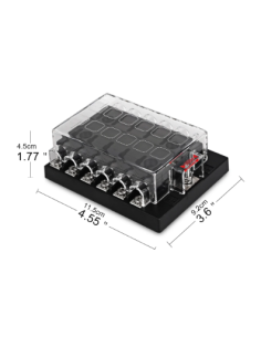 CAJA DE FUSIBLES 12 VIAS 2