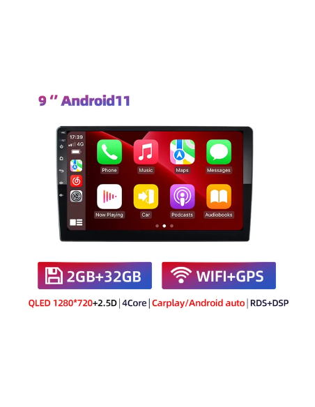 RADIO 2 DIN 9 PULGADAS CON WIFI