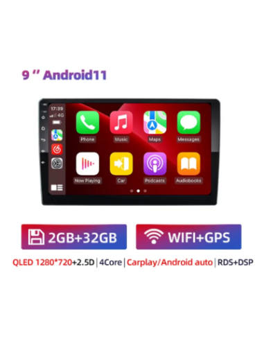 RADIO 2 DIN 9 PULGADAS CON WIFI