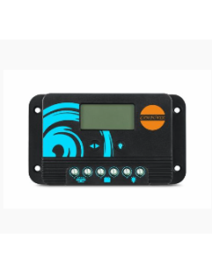 REGULADOR PWM PLUS 20A 12V/24V CON DISPLAY CYM POWER