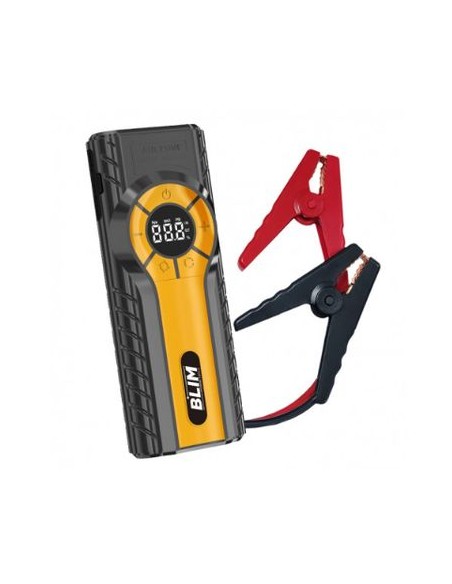 ARRANCADOR BATERIAS 4 EN 1 CON COMPRESOR 12.000 MAH BLIM