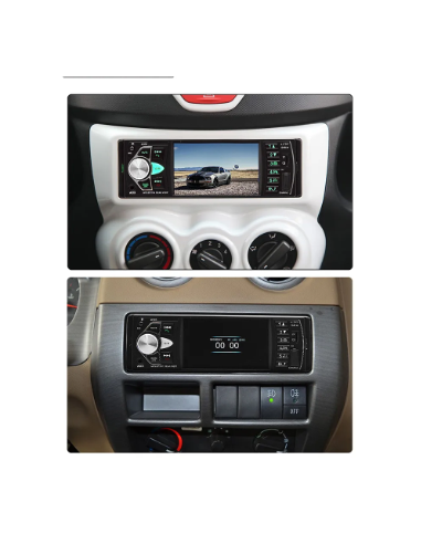 RADIO 1 DIN PANTALLA 4,1 PULGADAS MP5