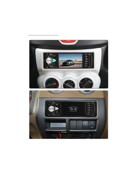 RADIO 1 DIN PANTALLA 4,1 PULGADAS MP5