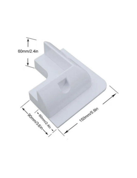 PACK 4 ESQUINA LATERAL PARA PANEL SOLAR