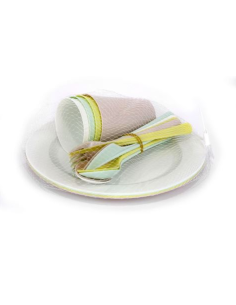 PACK CUBIERTOS PICNIC 20 PIEZAS DEM