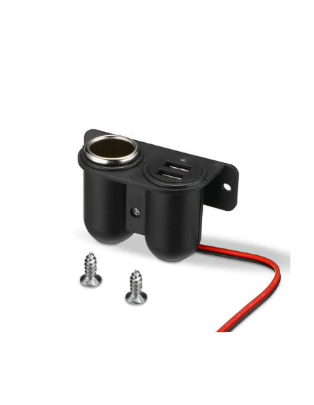 MECHERO  12V + USB  3.0 SOBREPONER