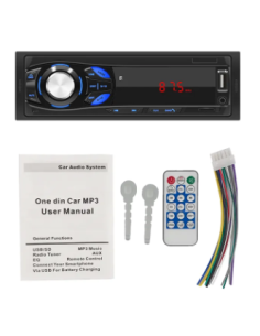 RADIO 1 DIN MP3 PLAYER BLUETOOTH 2