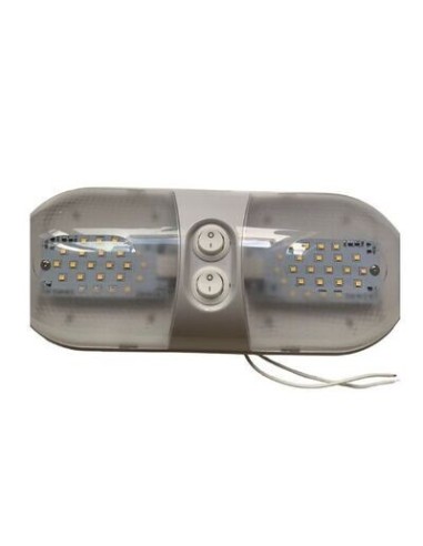LUZ LED TECHO DOS LUCES 12V