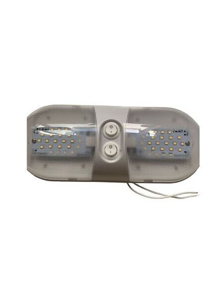 LUZ LED TECHO DOS LUCES 12V