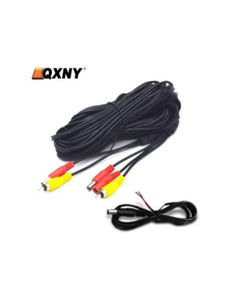 CABLE DE VIDEO 12V AV RCA 15M