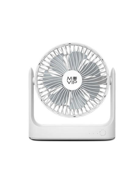 VENTILADOR BATERIA PORTATIL SOBREMESA 6 PULGADAS