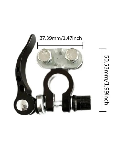 CONECTOR BATERIA TUERCA FACIL 2 SALIDAS