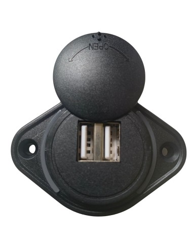 TOMA USB 3.0 12V SOBREPONER
