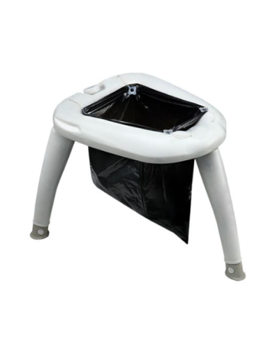 INODORO SECO PORTATIL 4 LITROS + PULVERIZADOR