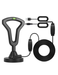ANTENA DE TV DIGITAL HD CON BASE MAGNÉTICA 2