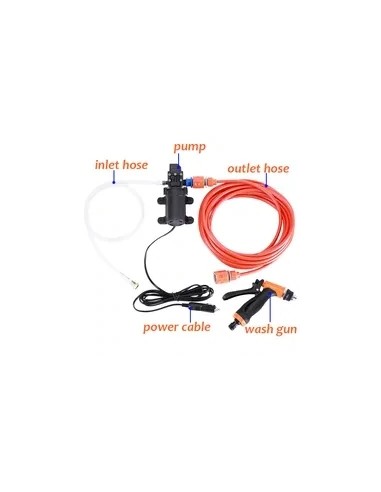 KIT BOMBA LIMPIEZA/DUCHA 12V
