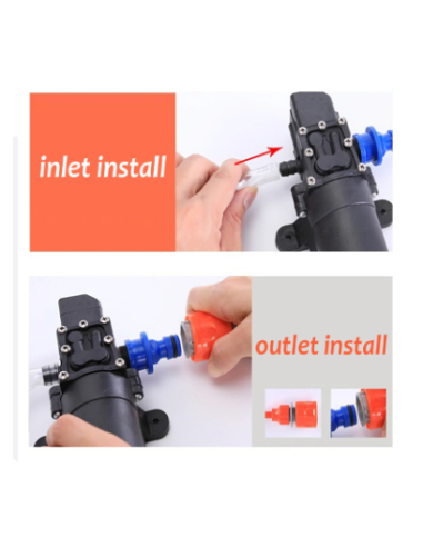 KIT BOMBA LIMPIEZA/DUCHA 12V