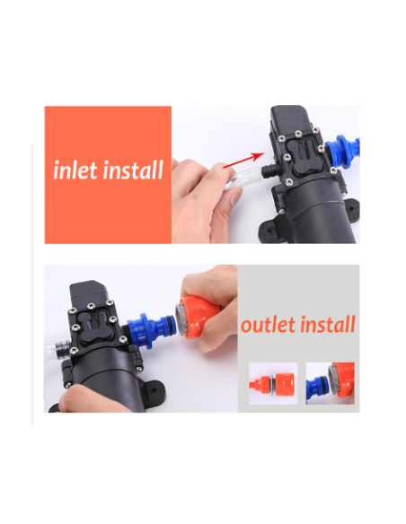 KIT BOMBA LIMPIEZA/DUCHA 12V