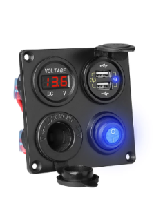 CENTRALITA 4 EN 1+DOBLE USB 3.0