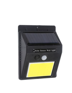APLIQUE LED SOLAR 110LM NEGRO ELBAT