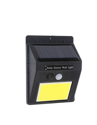 APLIQUE LED SOLAR 110LM NEGRO ELBAT