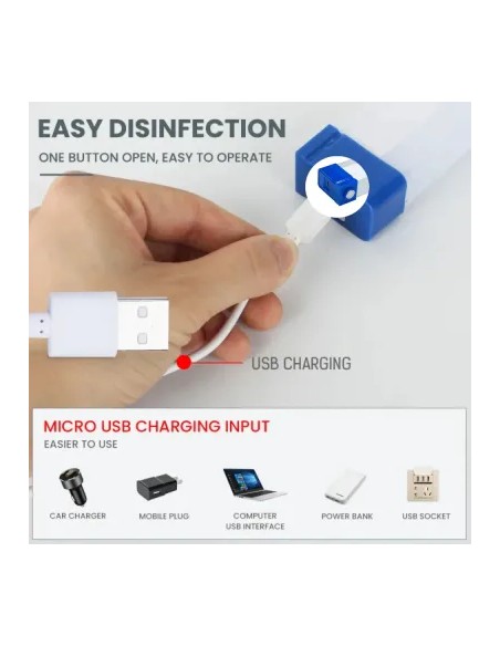 LAMPARA RECARGABLE LED USB