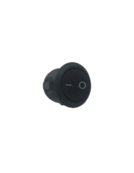 INTERRUPTOR BASCULANTE REDONDO 3 PINES 12V/16A