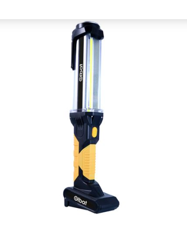 LINTERNA LED RECARGABLE | GANCHO E IMÁN | COB + LED 10W 800LM ELBAT