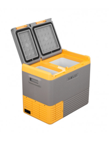 NEVERA PORTATIL CON COMPRESOR 40 LITROS DOBLE ZONA MUVIP