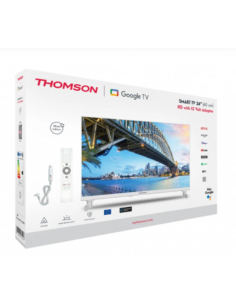 TELEVISOR BLANCO LED HD 24" | WIFI | BLUETOOTH | SMART TV | 12V THOMSON 2