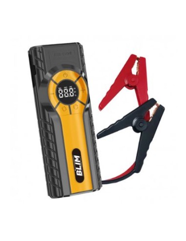 ARRANCADOR BATERIAS 4 EN 1 CON COMPRESOR 12.000 MAH BLIM