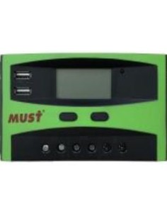 REGULADOR PWM 12/24V  30AH MUST SOLAR