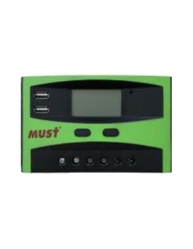 REGULADOR PWM 12/24V  30AH MUST SOLAR