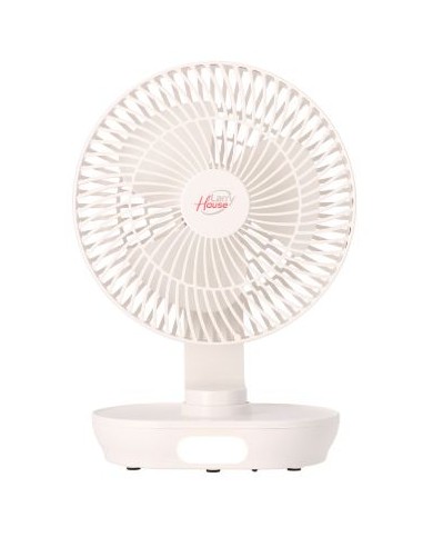 VENTILADOR PORTÁTIL DE BATERÍA OSCILANTE LARRYHOUSE 8"