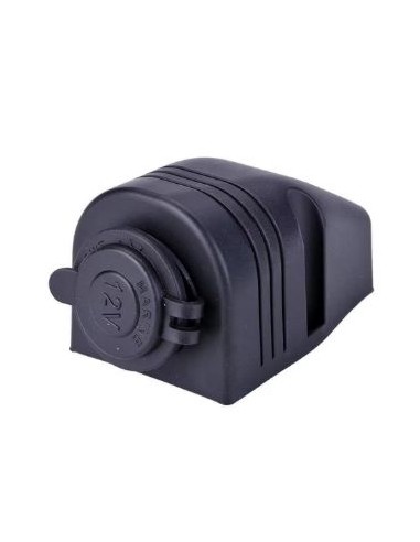 TOMA 12V CON SOPORTE PARA SOBREPONER
