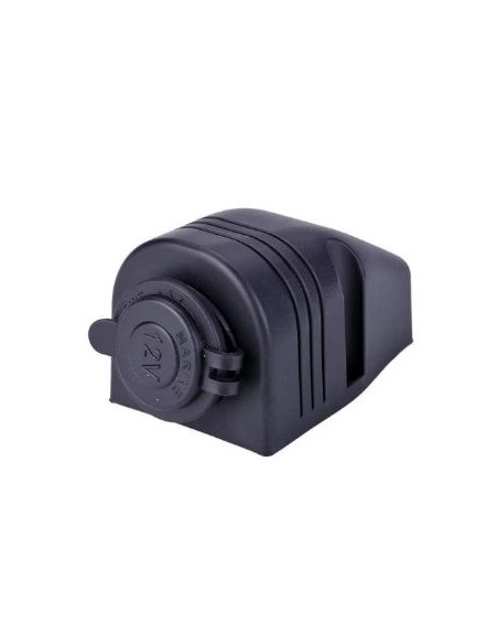 TOMA 12V CON SOPORTE PARA SOBREPONER