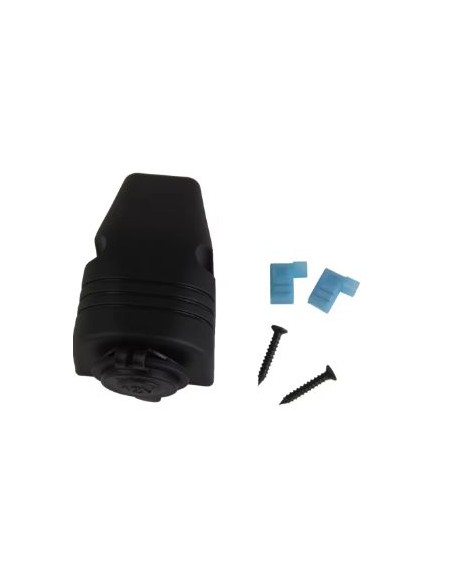 TOMA 12V CON SOPORTE PARA SOBREPONER