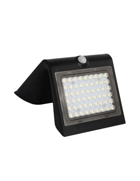 APLIQUE LED SOLAR 4W 500LM DOBLE ILUMINACIÓN NEGRO ELBAT